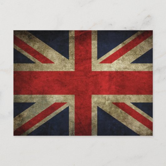 イギリス国旗のはがき ポストカード (正面)