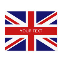 イギリス国旗のはがき | ユニオンジャックデザイン