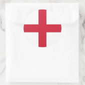 イギリス国旗のシール ラウンドシール (バッグ)