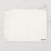 イギリス国旗のダメージ加工ポストカード ポストカード (裏面)