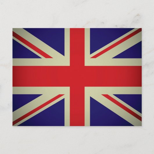 イギリス国旗のデザイン ポストカード (正面)