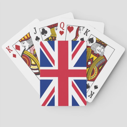 イギリス国旗のトランプ トランプ (裏面)