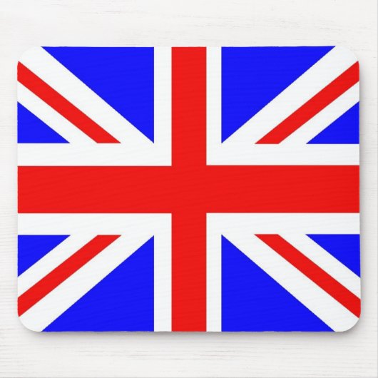 イギリス国旗のムセパド マウスパッド (正面)