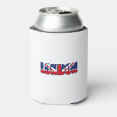 イギリス国旗のロンドン 缶クーラー (缶裏面)