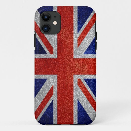 イギリス国旗のヴィンテージ Case-Mate iPhoneケース (裏面)