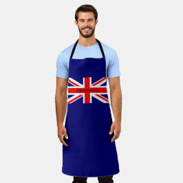 イギリス国旗の個人用設定 – ユニオンジャック エプロン