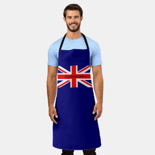 イギリス国旗の個人用設定 – ユニオンジャック エプロン