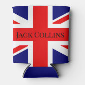 イギリス国旗の個人用設定 缶クーラー (正面)