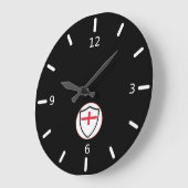 イギリス国旗の大きな時計 ラージ壁時計 (傾斜)