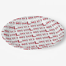 イギリス国旗の色タイポグラフィパターン