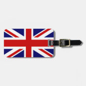 イギリス国旗の荷物タグバッグとスーツケース ラゲッジタグ (正面横)