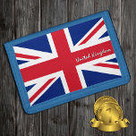 イギリス国旗の財布統一された，イギリス愛国者/sport ナイロン三つ折りウォレット<br><div class="desc">愛国的なイギリス国旗"ユニオンジャック"ファッション財布統一された&王国/素晴らしイギリス – 私の国を愛し、父の日、休日、愛国者/スポーツのファン</div>