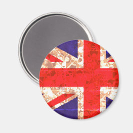イギリス国旗の輝くロンドン磁石 マグネット