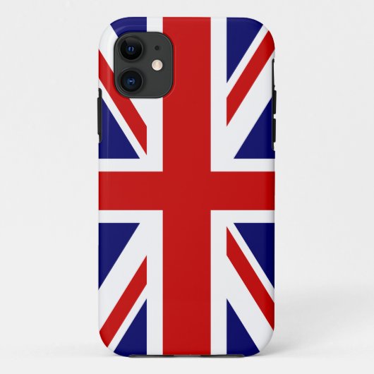 イギリス国旗のiPhoneケース |ユニオンジャックデザイン Case-Mate iPhoneケース (裏面)