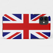 イギリス国旗のiPhoneケース |ユニオンジャックデザイン Case-Mate iPhoneケース (裏面(横))