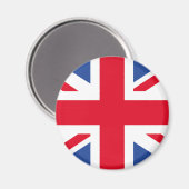 イギリス国旗のTシャツとアパレル マグネット (正面/裏面)