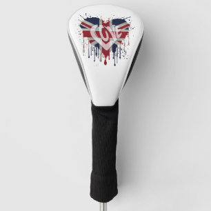 イギリス国旗を愛す ゴルフヘッドカバー