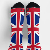 イギリス国旗を持つアスレチック統一された乗員靴下 ソックス (上部)