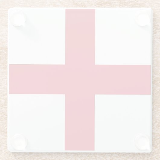 イギリス国旗を持つガラスのコースター統一された。 ガラスコースター (裏面)