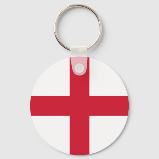 イギリス国旗を持つキーチェ統一されたーン キーホルダー (正面)