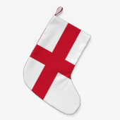 イギリス国旗を持つクリスマスストッキング スモールクリスマスストッキング (正面 (吊り時))