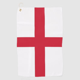 イギリス国旗を持つゴルフタ統一されたオル ゴルフタオル