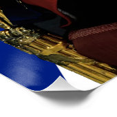 イギリス国旗を持つチャールズ3世 ポスター (コーナー)