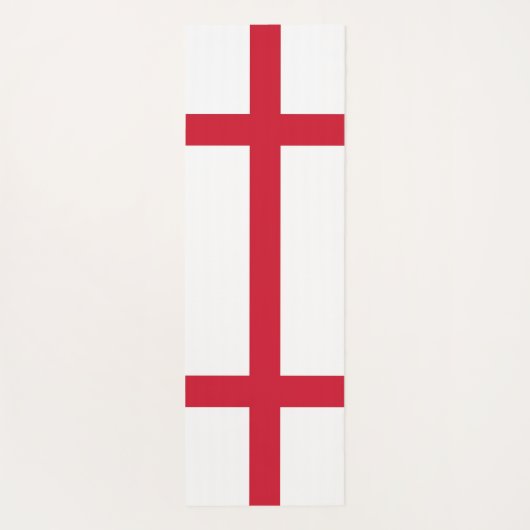 イギリス国旗を持つ愛国的なヨガマット ヨガマット (裏面)