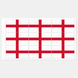 イギリス国旗を持つ愛国的なラベル ラベル