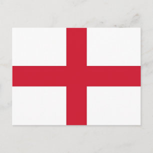 イギリス国旗を掲げたはがき ポストカード