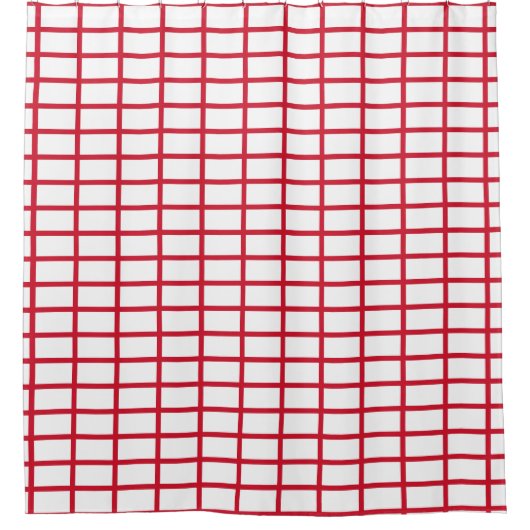 イギリス国旗を掲げたシャワーカーテン シャワーカーテン (正面)