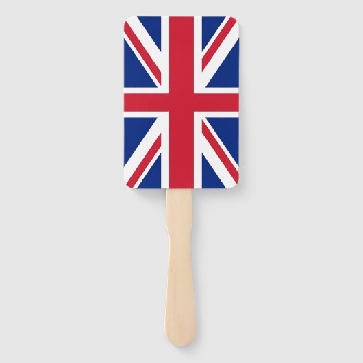 イギリス国旗を掲げたハンドファ統一されたン一式 ハンドファン (裏面)
