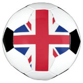 イギリス国旗を掲げた国統一された国サッカーのボール サッカーボール (回転)