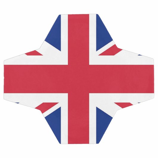 イギリス国旗を掲げた国統一された国サッカーのボール サッカーボール (フラット)