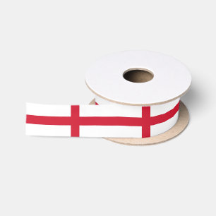 イギリス国旗を掲げた愛国的なリボン サテンリボン