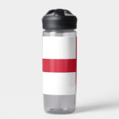 イギリス国旗を掲げた水統一された瓶 ウォーターボトル (正面)