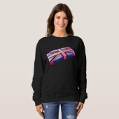 イギリス国旗イギリスイギリスユニオンジャック スウェットシャツ (正面フル)