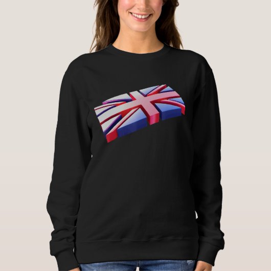 イギリス国旗イギリスイギリスユニオンジャック スウェットシャツ (正面)