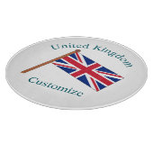 イギリス国旗サンダーカーブ カッティングボード (角)