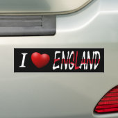 イギリス国旗ステッカー バンパーステッカー (車上)