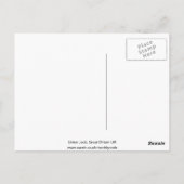 イギリス国旗ユニオン・ジャック国旗の葉書 ポストカード (裏面)