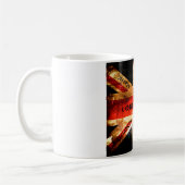 イギリス国旗ロンドン旅行休暇4名 コーヒーマグカップ (左)