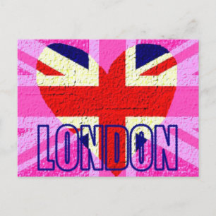 イギリス国旗ロンドン ポストカード