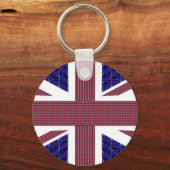イギリス国旗素晴らし、イギリス国旗 キーホルダー (正面)