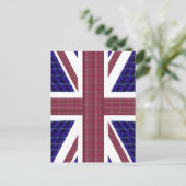 イギリス国旗素晴らし、イギリス国旗 ポストカード (スタンド正面)