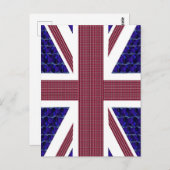 イギリス国旗素晴らし、イギリス国旗 ポストカード (正面/裏面)