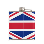 イギリス国旗統一されたとイギリスファッション/スポーツファン フラスク (裏面)