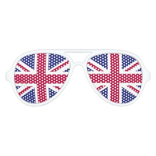 イギリス国旗 アビエーターサングラス (正面)