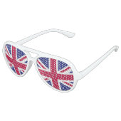 イギリス国旗 アビエーターサングラス (アングル)