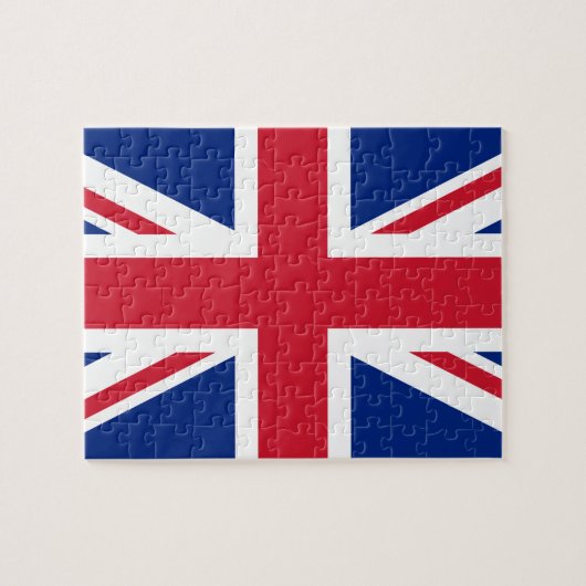 イギリス国旗&イギリス連合ジャック/スポーツファン ジグソーパズル (横)